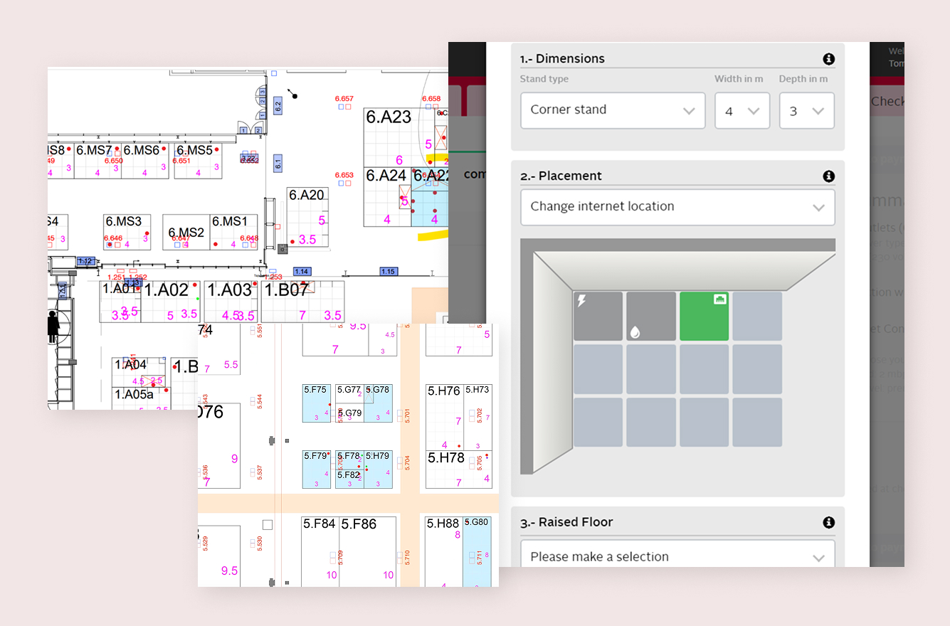 Example standbuild-up plan and old tool to place utilities